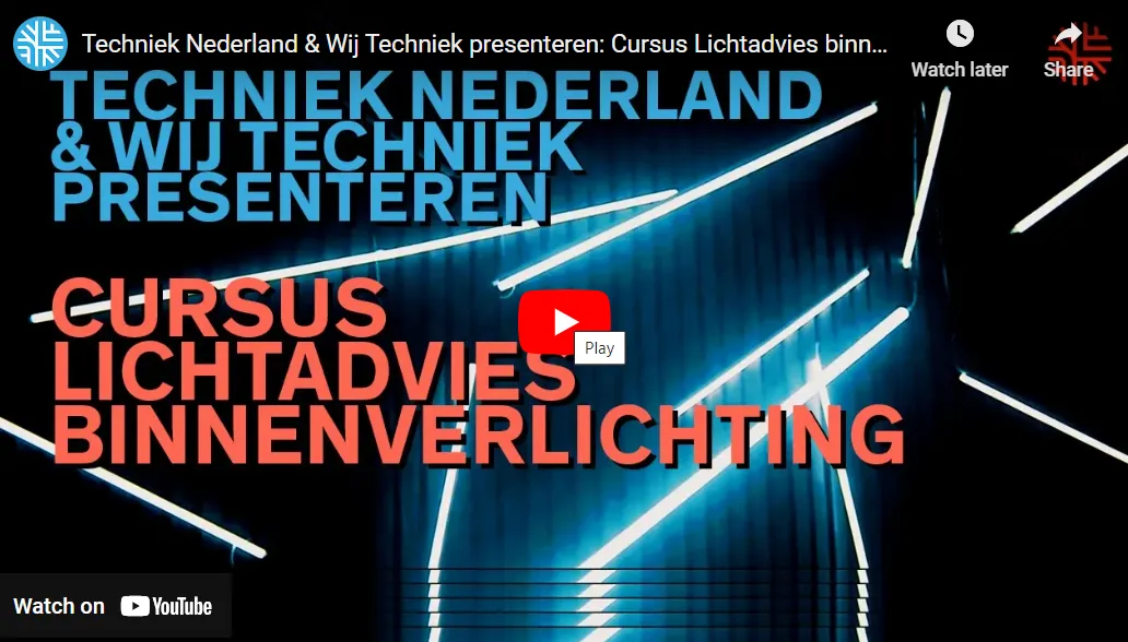 Cursus lichtadvies binnenverlichting